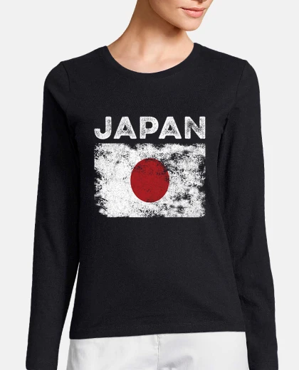 Playera bandera de japón bandera japonesa angus