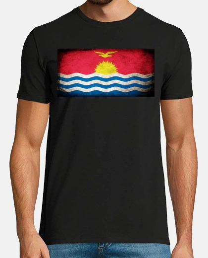 Camiseta bandera de kiribati
