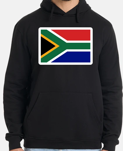 Sudadera bandera de sudáfrica