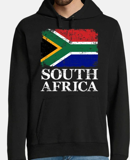 Sudadera bandera de sudáfrica