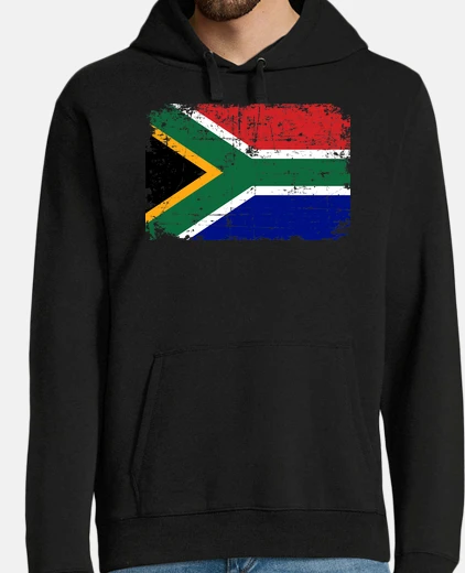 Sudadera bandera de sudáfrica