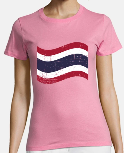 Playera bandera de tailandia
