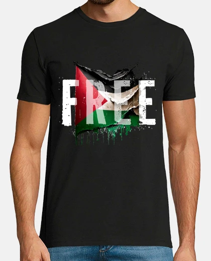Camiseta Bandera Libertad Palestina
