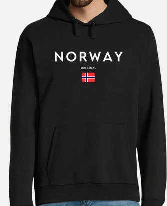 Sudadera bandera noruega sale