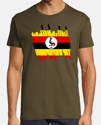 Camiseta Bandera Uganda