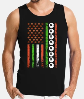 bandera americana de deportes cue hallo