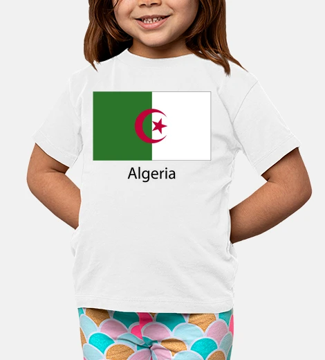 Abbigliamento bandiera algerina algeria algeri giochi jo