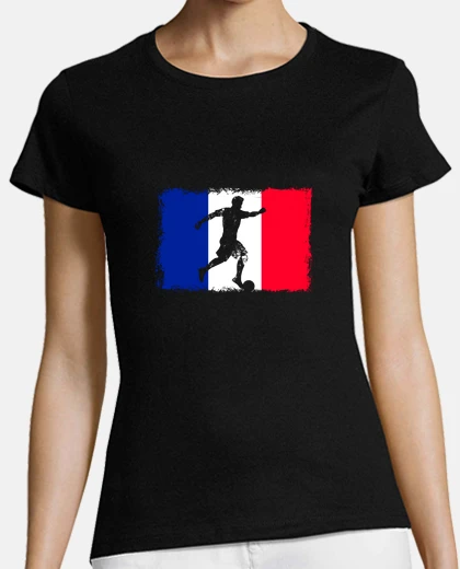 T-shirt bandiera calcio francia