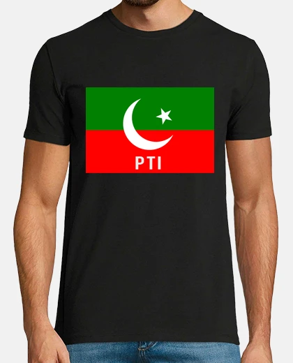 T-shirt Bandiera del partito Pakistan PTI