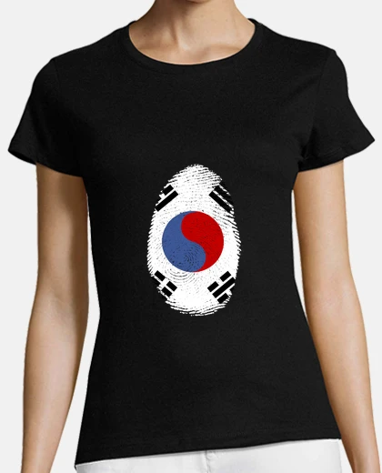 T-shirt bandiera dell39impronta digitale della 