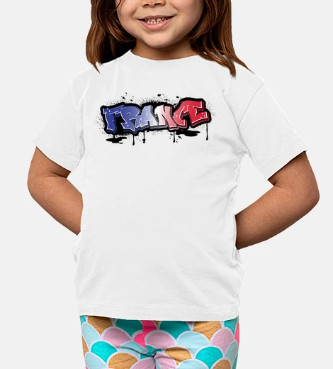 Abbigliamento bandiera della francia grafico street art jo teatro hip-hop