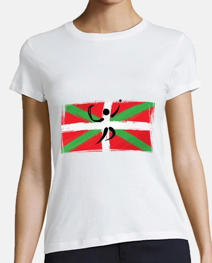 T-shirt Bandiera della pelota basca
