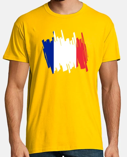 T-shirt bandiera francia