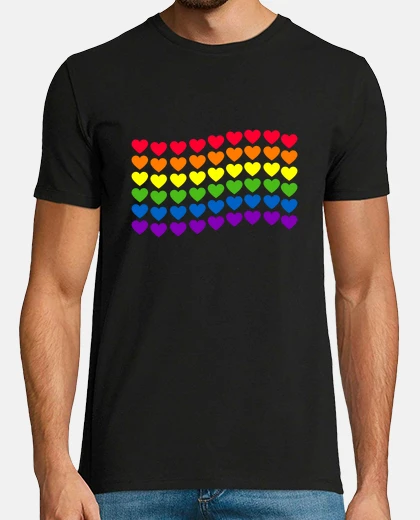 T-shirt bandiera gay lgbt orgoglio orgoglioso le marsh