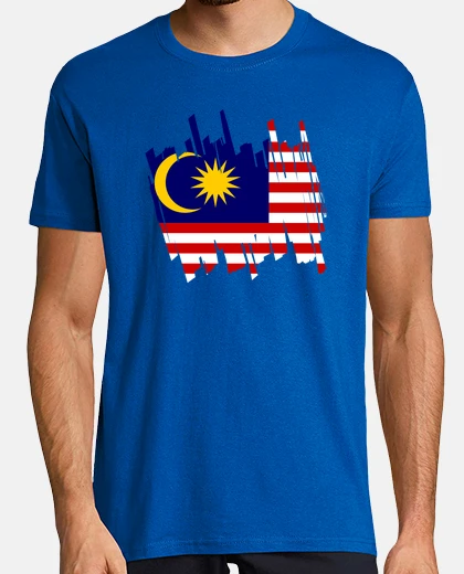 T-shirt bandiera malese