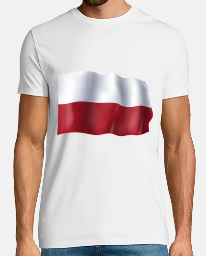 T-shirt bandiera polacca
