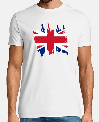 T-shirt bandiera regno unito