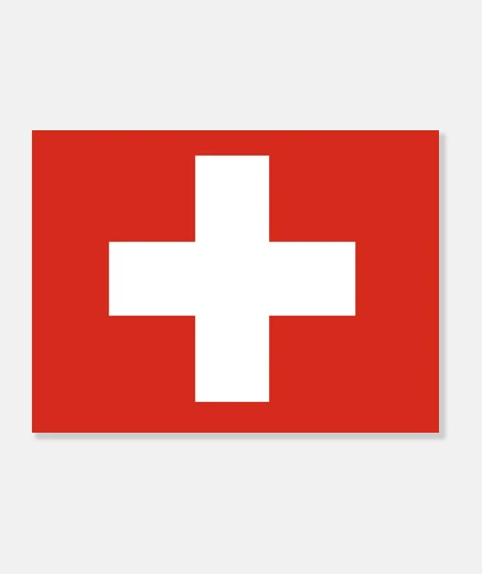 Stampa bandiera svizzera