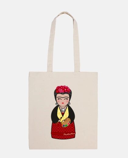 Bolsa Bandolera Kokeshi Frida Kahlo III