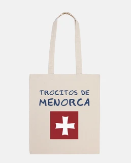 Bandolera 100 algodón TROCITOS DE MENORCA