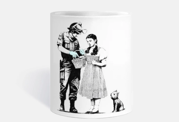 Mug Banksy Dorothy détention