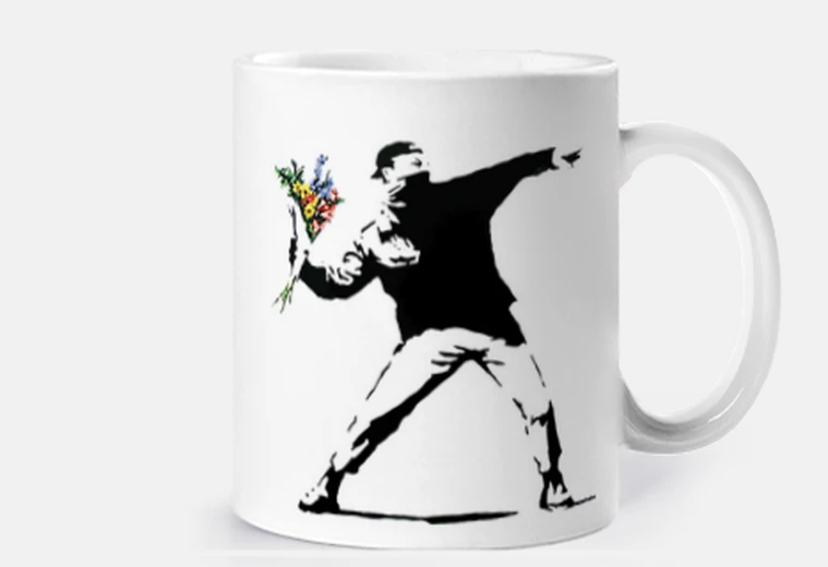 Cup banksy re-evolution
