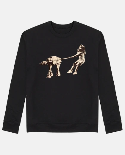 Sudadera Banksy Star wars popart