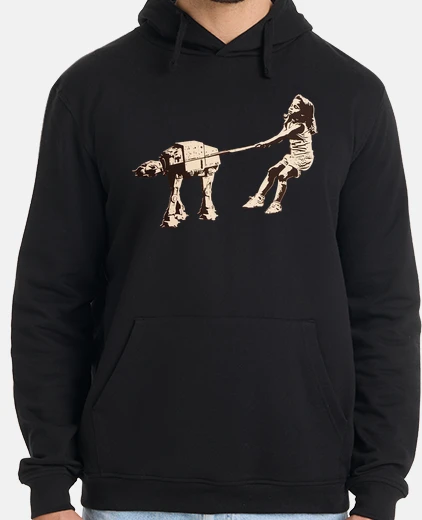 Hoodie banksy star wars popart