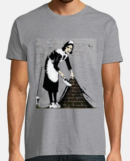 Tee-shirt banky - femme de chambre à londres