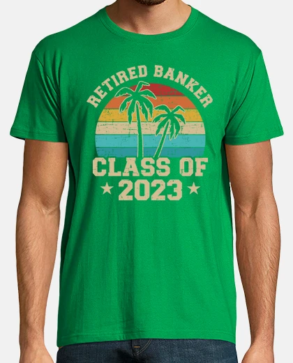 Tee-shirt banquier retraité 2023