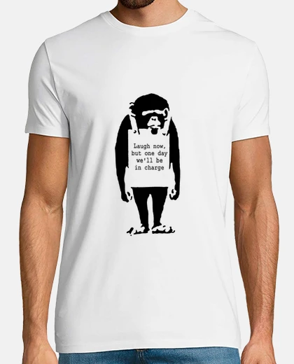 Playera Bansky Simio