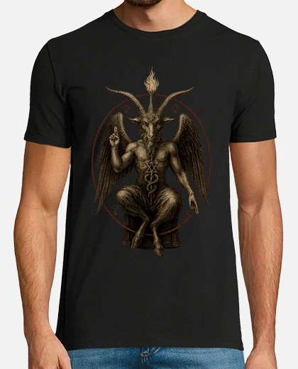 Spiral Baphomet Uomo Maglia Maniche Lunghe Nero M 100% Cotone Regular Spiral Baphomet Uomo Maglia Maniche Lunghe Nero M 100% Cotone Regular