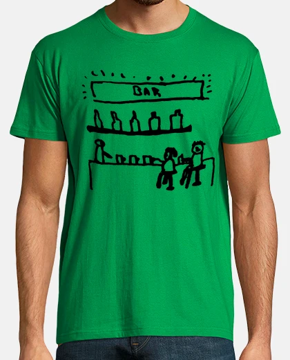 T-shirt bar bar