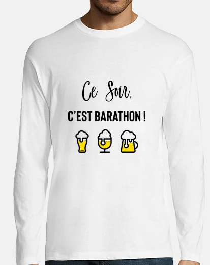 Tee-shirt Barathon / Alcool / Humour
