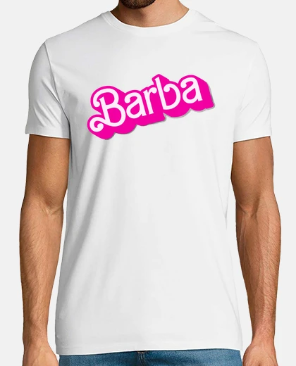 Camiseta Barba barbie camiseta 