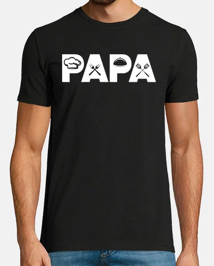 Camiseta barbacoa papi rey barbeuc verano