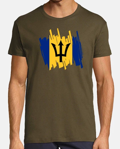 T-shirt barbados bandiera