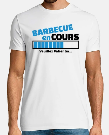 Tee-shirt barbecue en cours
