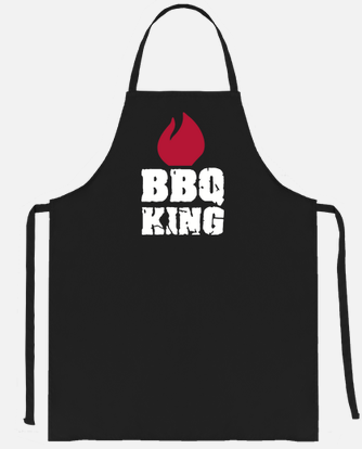 Tablier barbecue BBQ King noir homme - Tablier barbecue