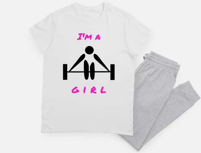 Pyjama Barbell girl