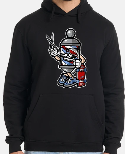Hoodie barber skater
