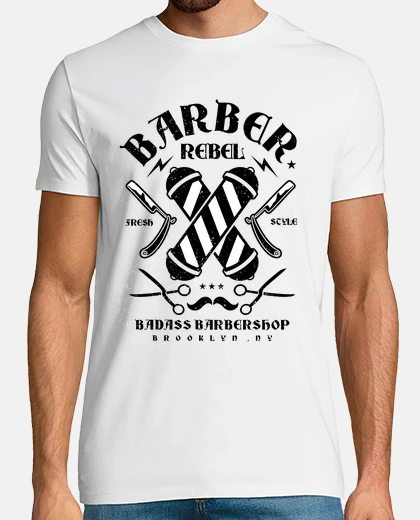 Tee-shirt barbier rebelle