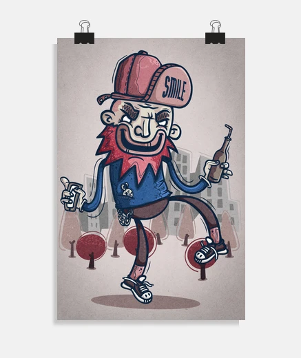 Poster barbuto