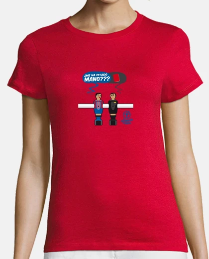 T-shirt Barça logo blue has taken my hand