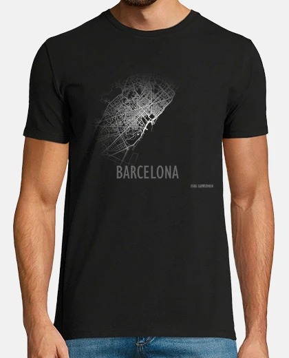 T-shirt Barcellona bianca