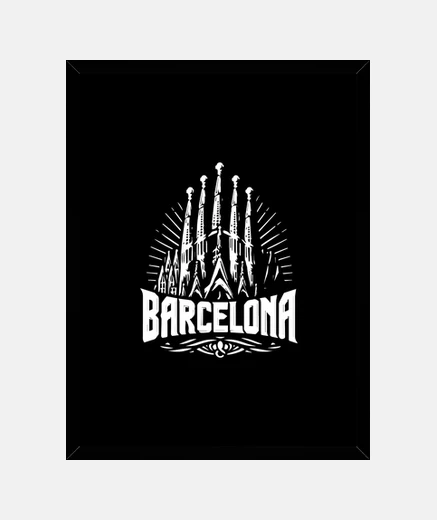 Framed barcelona