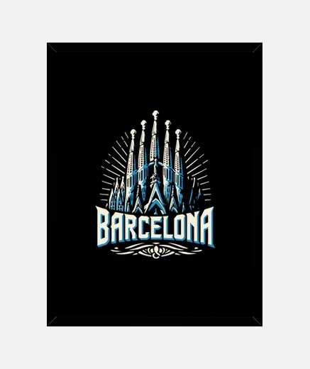 Framed barcelona