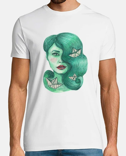 T-shirt barche carta iii