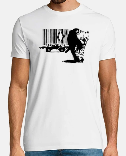 Camiseta Barcode - Banksy