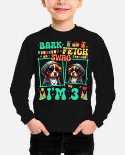 Bark Fetch Swag Im 3 Dog Pet Lover Kid